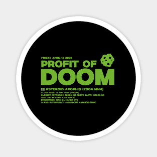 PROFIT OF DOOM Magnet